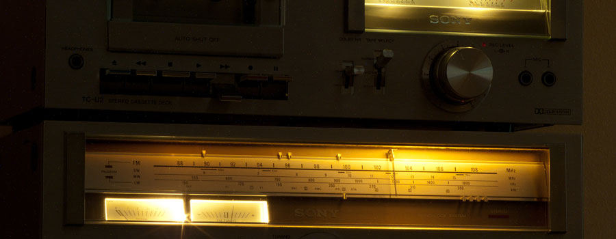 Sony Tape Deck & Stereo Tuner