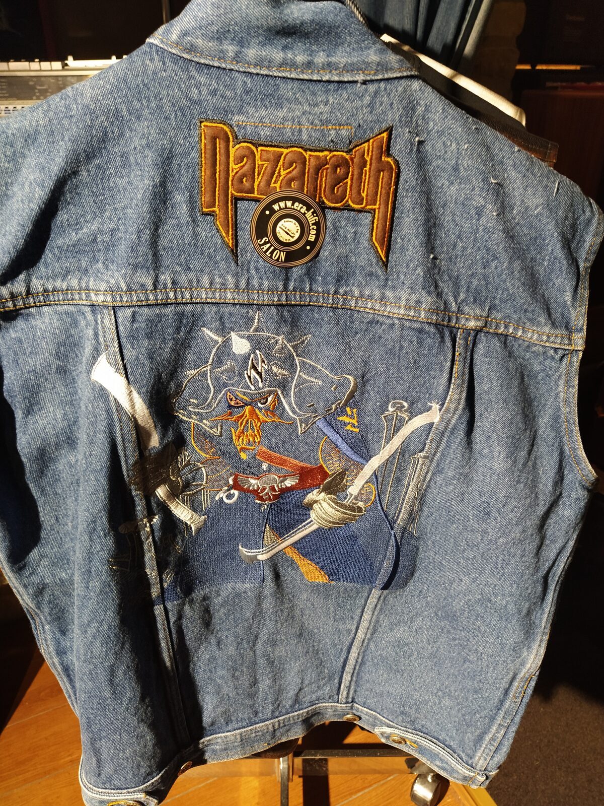 FAN'S JACKETS Jeans & Leather