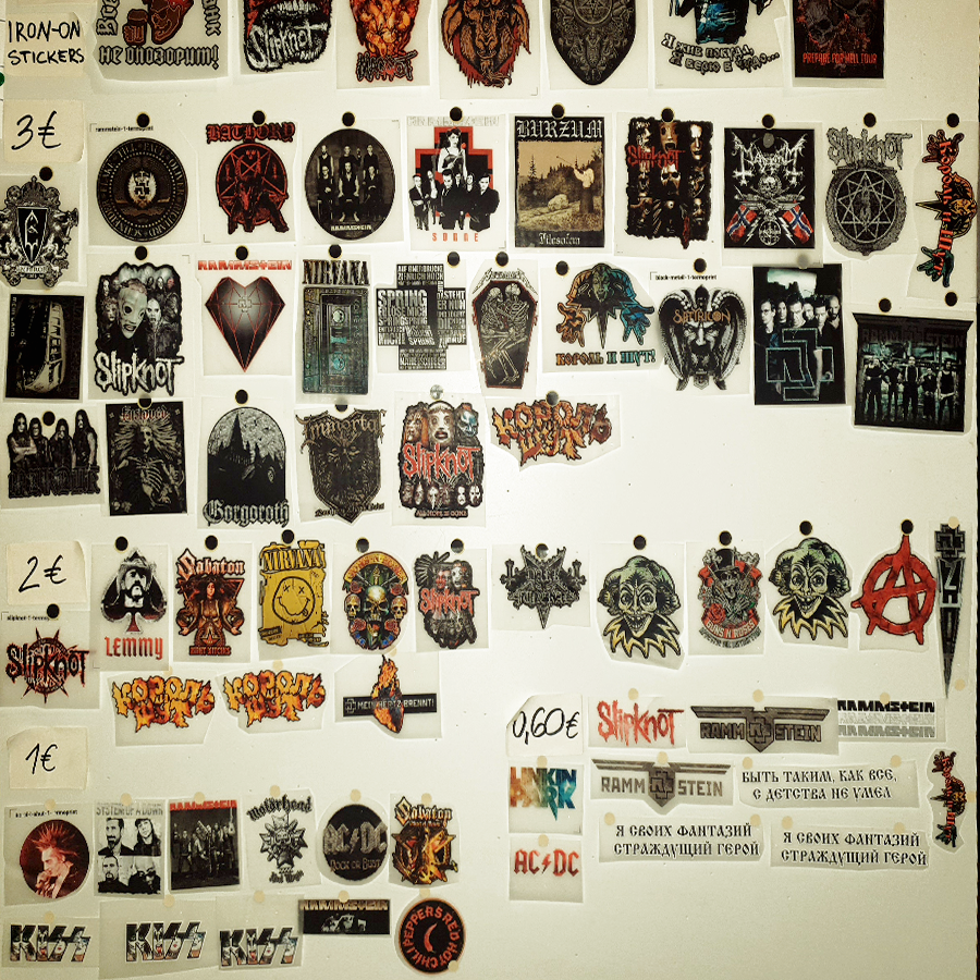 IRON-ON STICKERS Uzgludināmās uzlīmes