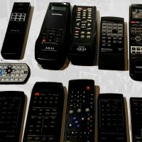 Vintage hi-fi remote controls