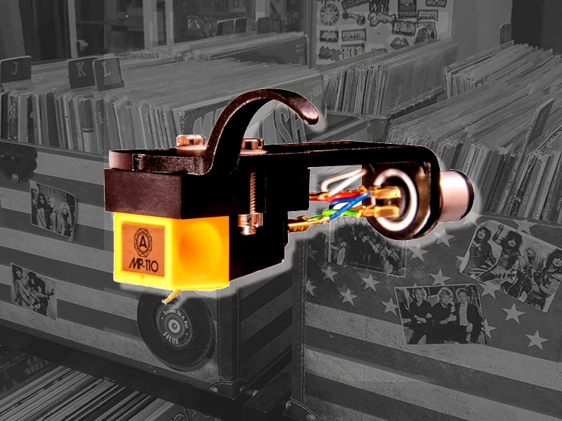 Turntable headshell and cartridge
